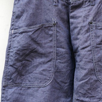 PAINTER HARF PANTS [HEAVY-LINEN]