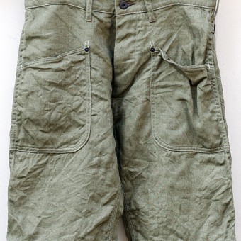 PAINTER HARF PANTS [HEAVY-LINEN]