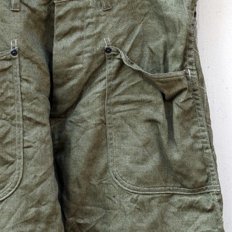 PAINTER HARF PANTS [HEAVY-LINEN]