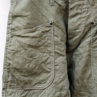 PAINTER HARF PANTS [HEAVY-LINEN]