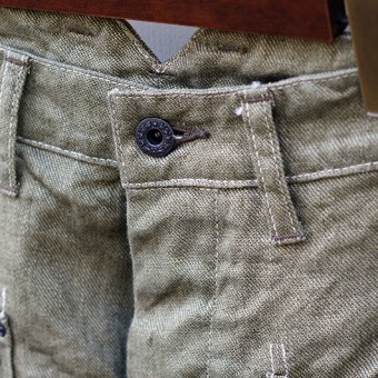 PAINTER HARF PANTS [HEAVY-LINEN]