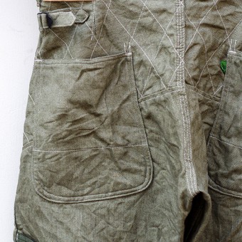 PAINTER HARF PANTS [HEAVY-LINEN]