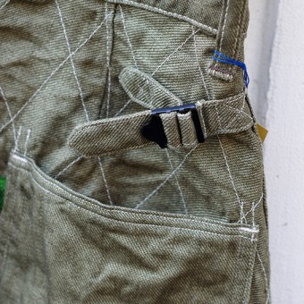 PAINTER HARF PANTS [HEAVY-LINEN]