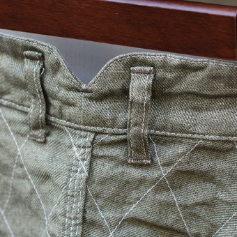 PAINTER HARF PANTS [HEAVY-LINEN]