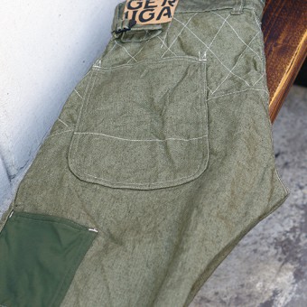 PAINTER HARF PANTS [HEAVY-LINEN]