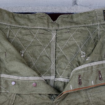 PAINTER HARF PANTS [HEAVY-LINEN]