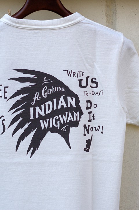 Pocket Tee "INDIAN WIGWAM"