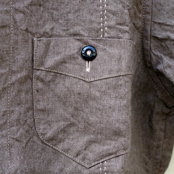 OPEN COLLAR LINEN SHIRTS [HIGHWAY CANVAS]