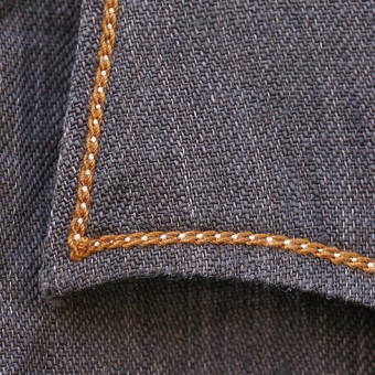 OPEN COLLAR CHAIN STITCH SHIRTS [RYUKA]