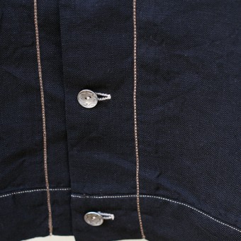 OPEN COLLAR CHAIN STITCH SHIRTS [RYUKA]