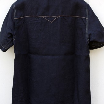 OPEN COLLAR CHAIN STITCH SHIRTS [RYUKA]