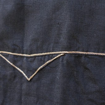 OPEN COLLAR CHAIN STITCH SHIRTS [RYUKA]