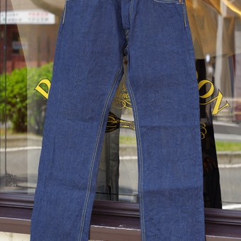 STRAIGHT DENIM PANTS [12oz]