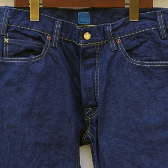 STRAIGHT DENIM PANTS [12oz]