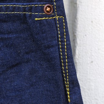 STRAIGHT DENIM PANTS [12oz]