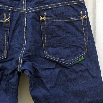 STRAIGHT DENIM PANTS [12oz]