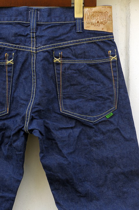 STRAIGHT DENIM PANTS [12oz]