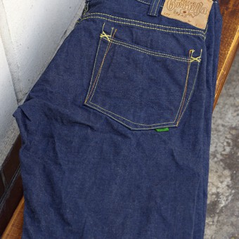 STRAIGHT DENIM PANTS [12oz]