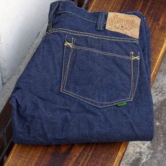 STRAIGHT DENIM PANTS [12oz]