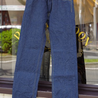 LOOSE STRAIGHT DENIM PANTS [12oz]