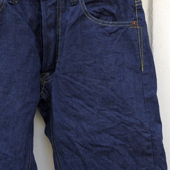 LOOSE STRAIGHT DENIM PANTS [12oz]