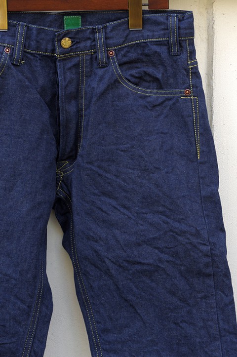 LOOSE STRAIGHT DENIM PANTS [12oz]