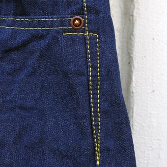 LOOSE STRAIGHT DENIM PANTS [12oz]