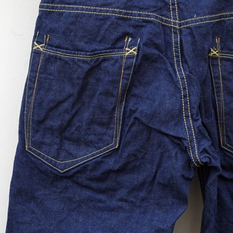 LOOSE STRAIGHT DENIM PANTS [12oz]