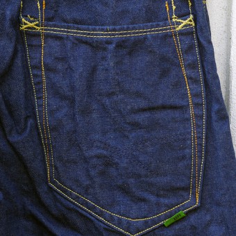 LOOSE STRAIGHT DENIM PANTS [12oz]