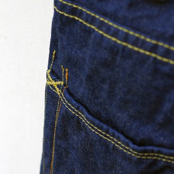 LOOSE STRAIGHT DENIM PANTS [12oz]