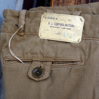 EARLY KHAKI TROUSERS