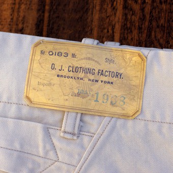 EARLY ARMY WORK TROUSERS