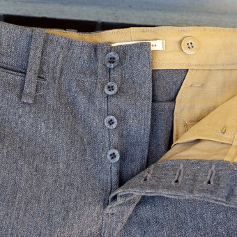 EARLY CHINO TROUSERS