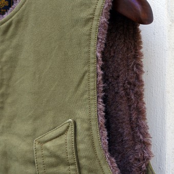 OUTER VEST [ALPACA BOA]