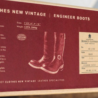 AD-S-01B#705 ENGINEER BOOTS