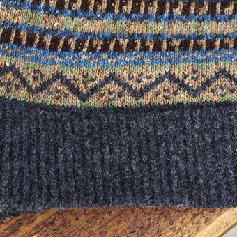 FAIR ISLE HOME KNITTING CAP