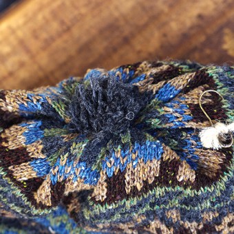 FAIR ISLE HOME KNITTING CAP