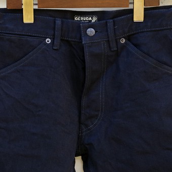 PADDED DENIM PANTS