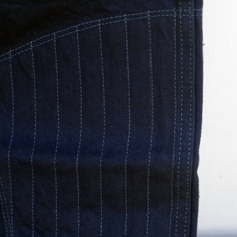 PADDED DENIM PANTS