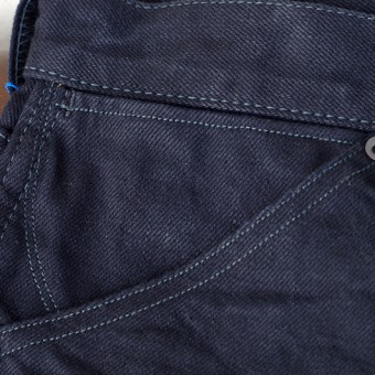 PADDED DENIM PANTS