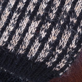 JACQUARD KNITTING MUFFLER