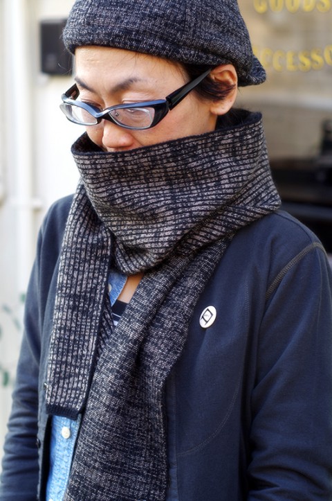 JACQUARD KNITTING MUFFLER