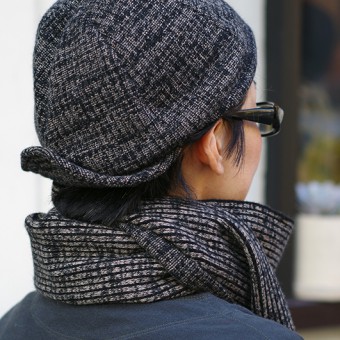 JACQUARD KNITTING MUFFLER