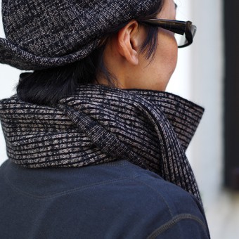 JACQUARD KNITTING MUFFLER