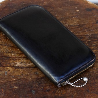 LEATHER ZIP WALLET