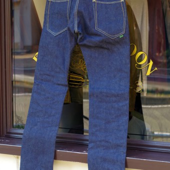 TIGHT-STRAIGHT DENIM PANTS [15oz RIGID]