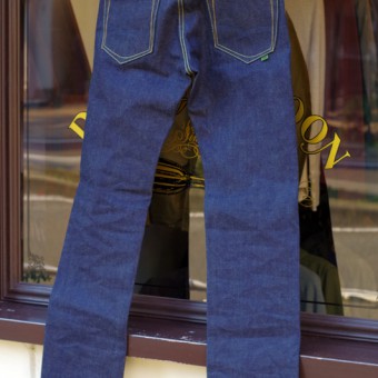 STRAIGHT DENIM PANTS [15oz RIGID]