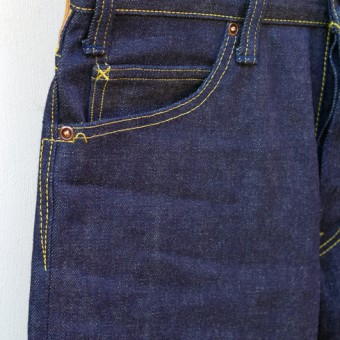 STRAIGHT DENIM PANTS [15oz RIGID]