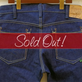 STRAIGHT DENIM PANTS [15oz RIGID] SOLD