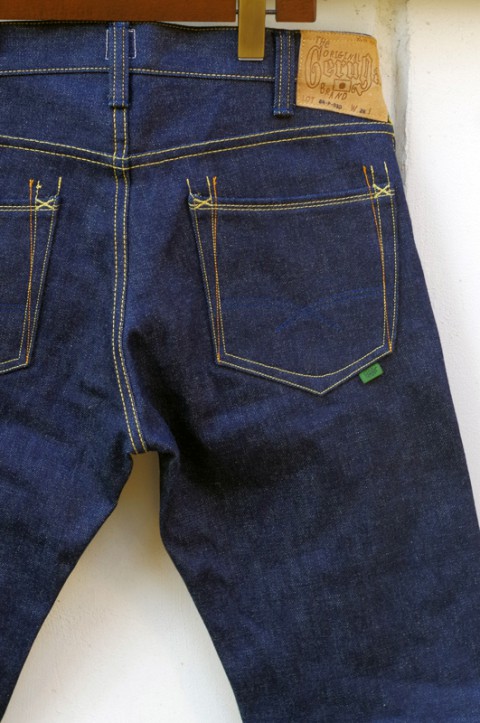 STRAIGHT DENIM PANTS [15oz RIGID]